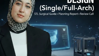 Surgical Guide Design (Single/Full‑Arch)