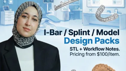 I‑bar / Splint / Model Design Packs